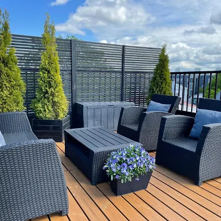 Апартаменты Terrace Avangard - Large Private Roof Terrace Таллин